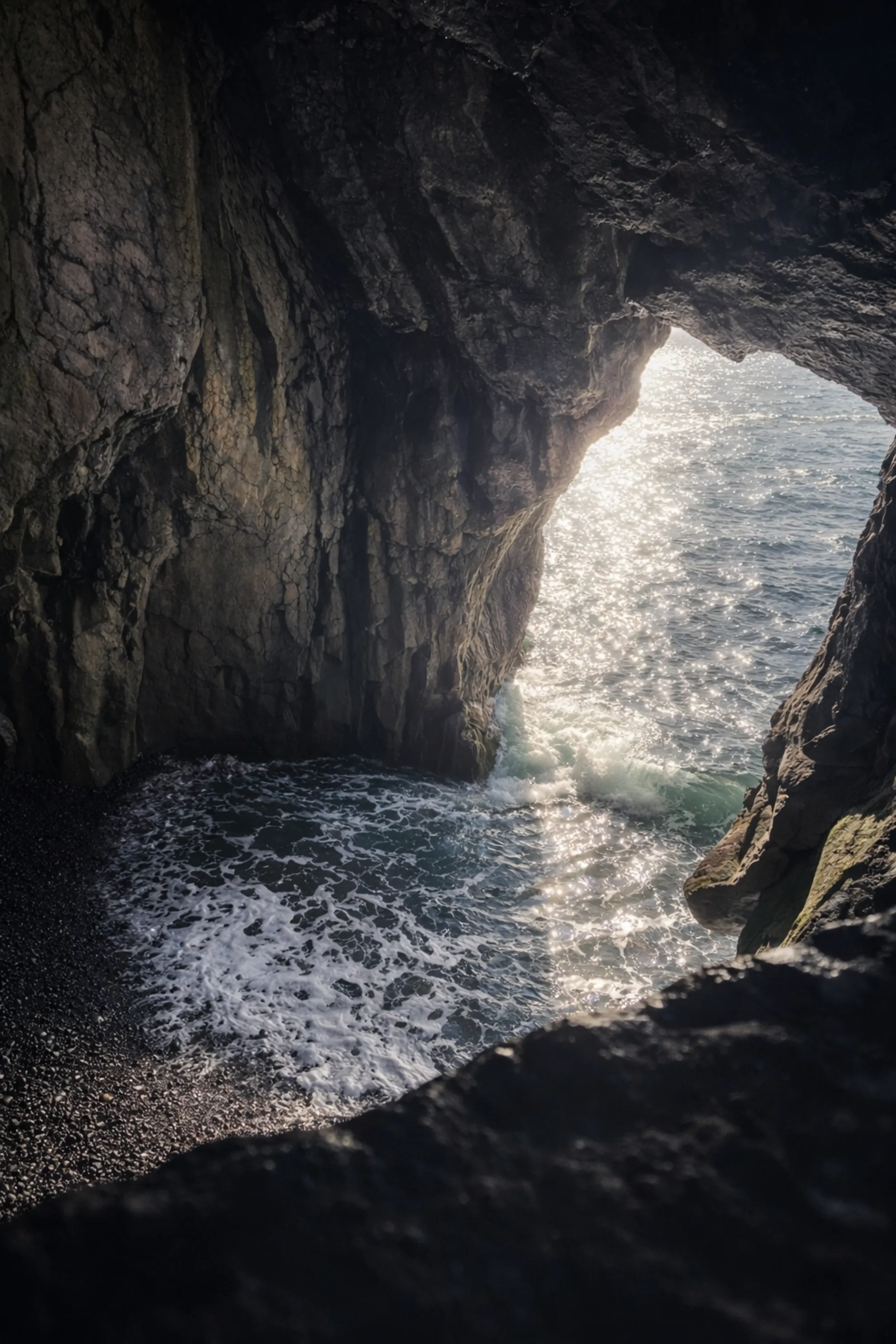 Sea views from the cave openings — Madeira: Volcanic Cave & Coastal Escape – a Tuk Tuk Tour